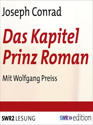 cover image of Das Kapitel Prinz Roman